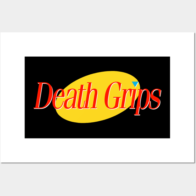 Death Grips Aesthetic 90s Logo Design Wall Art by DankFutura